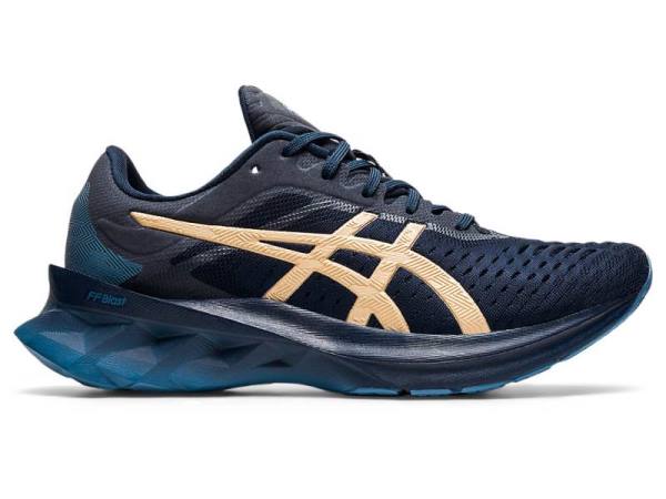 Asics Hardloopschoenen Dames, NOVABLAST Blauw - Asics Winkel | B7631428-FZ